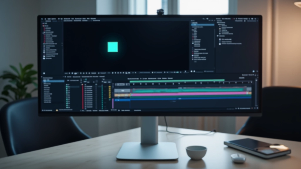 Panel de composición de After Effects mostrando un cuadrado animado en diferentes posiciones a lo largo de la línea de tiempo