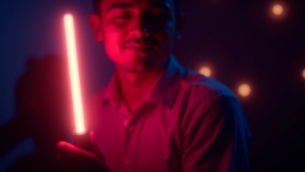 Objeto brillante con efecto glow aplicado, demostrando luz radiante y efecto de brillo realista